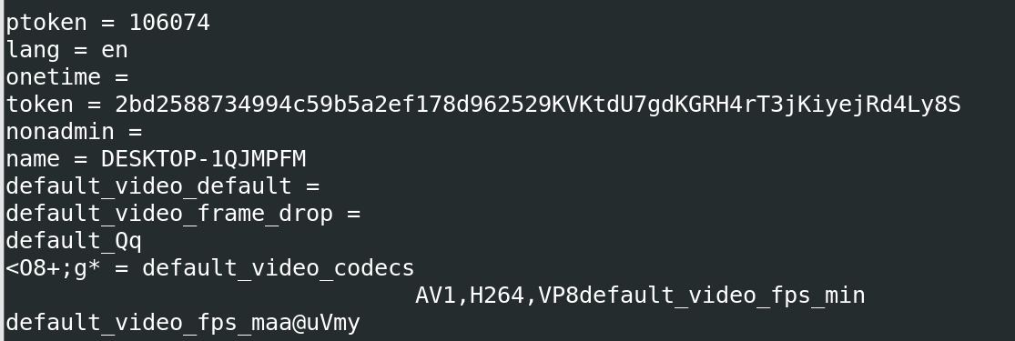 Reverse-engineering output revealing a static AES key in the GetScreen binary