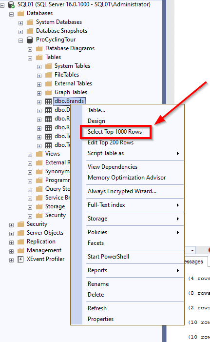 Screenshot: Temporary files